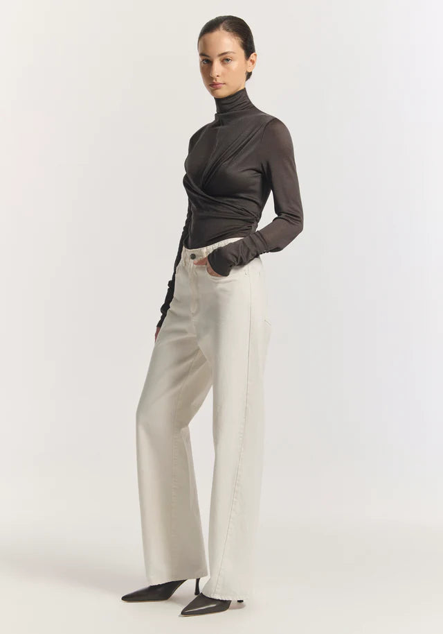 Iridescent Top | Chocolate