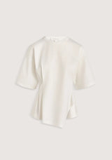 Aries Ponte Tee | Ivory