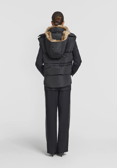 Morpheus Puffer Vest | Black
