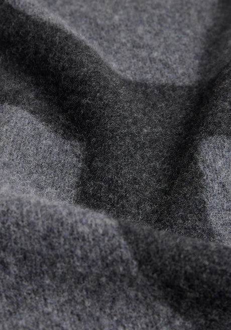 Snowdrift Merino Scarf | Charcoal