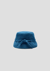 Woods Metal Bucket Hat | Denim Blue