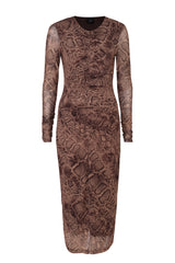 Serpent Mesh Dress | Print