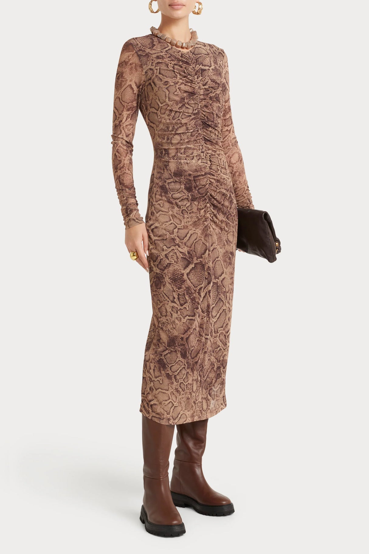 Serpent Mesh Dress | Print