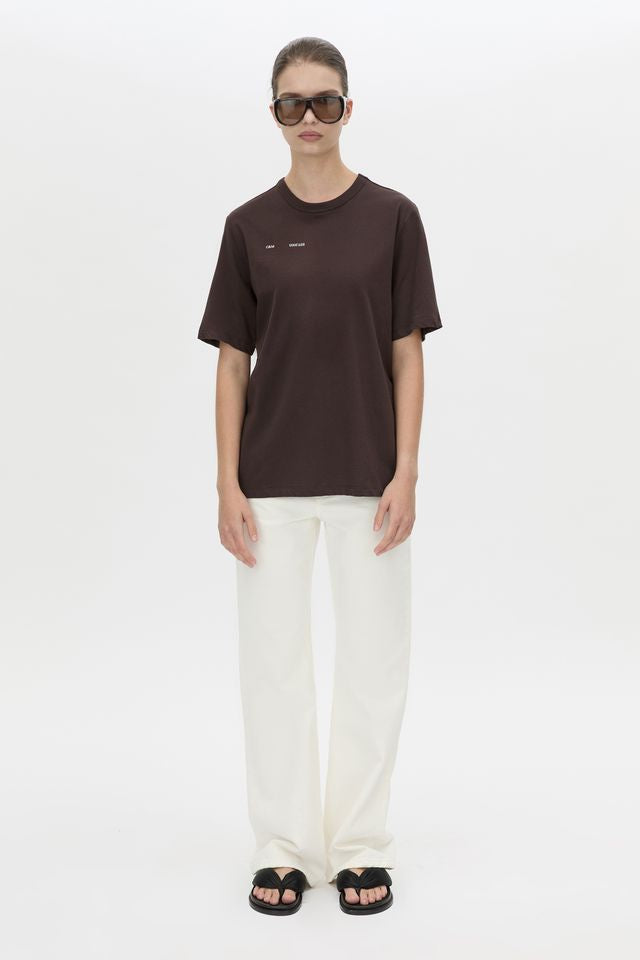 Calista Relaxed Print Tee | Hickory