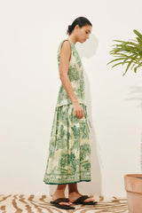 Sara Midi Dress | Green