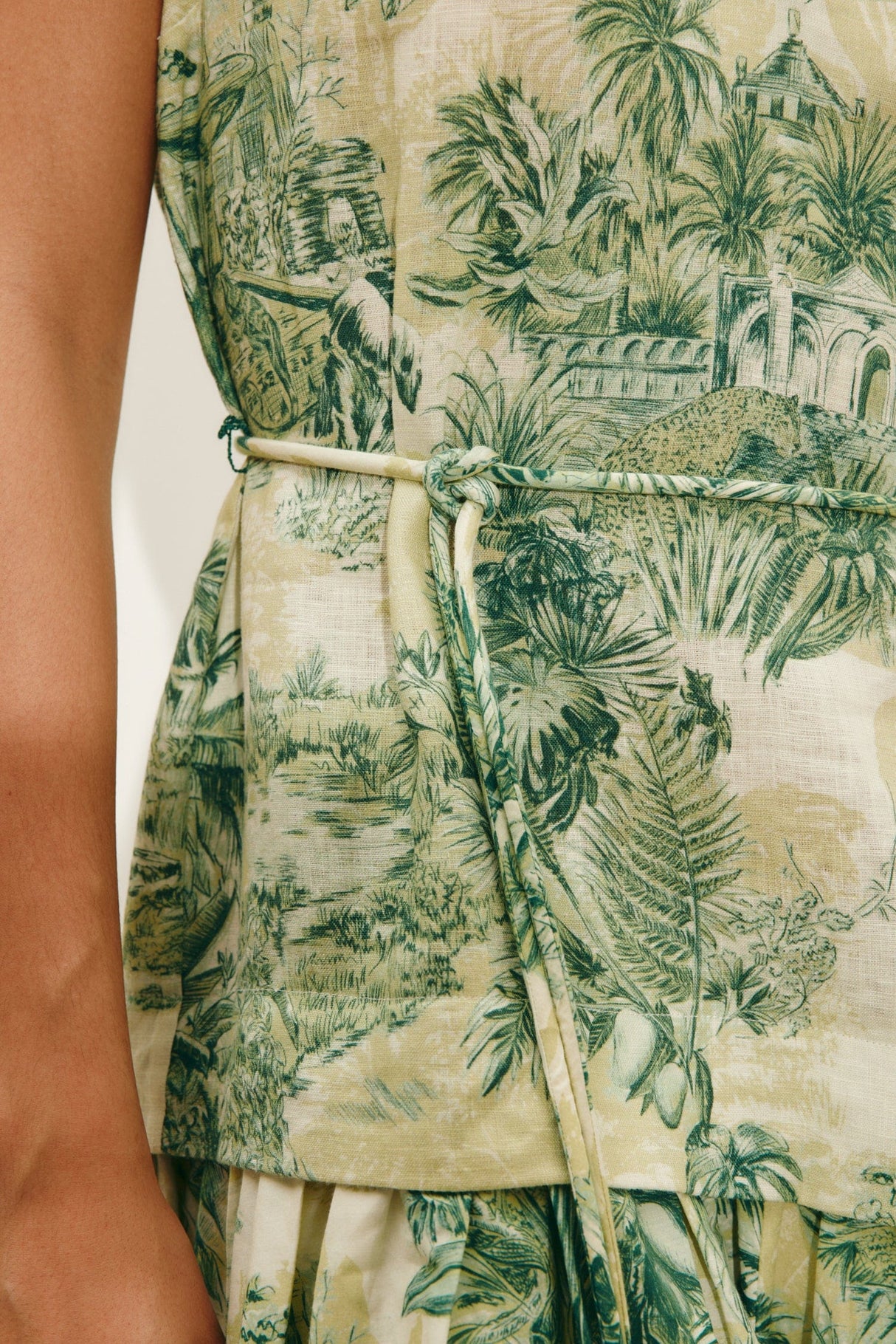 Sara Midi Dress | Green