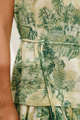 Sara Midi Dress | Green