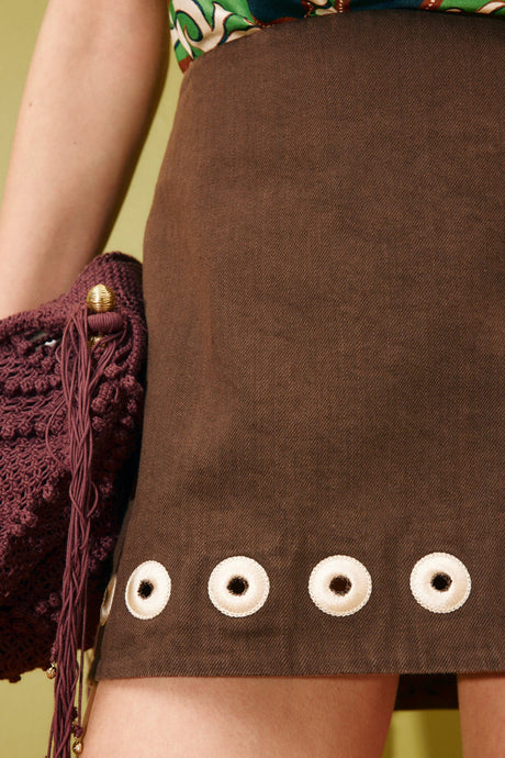 Tobe Denim Skirt