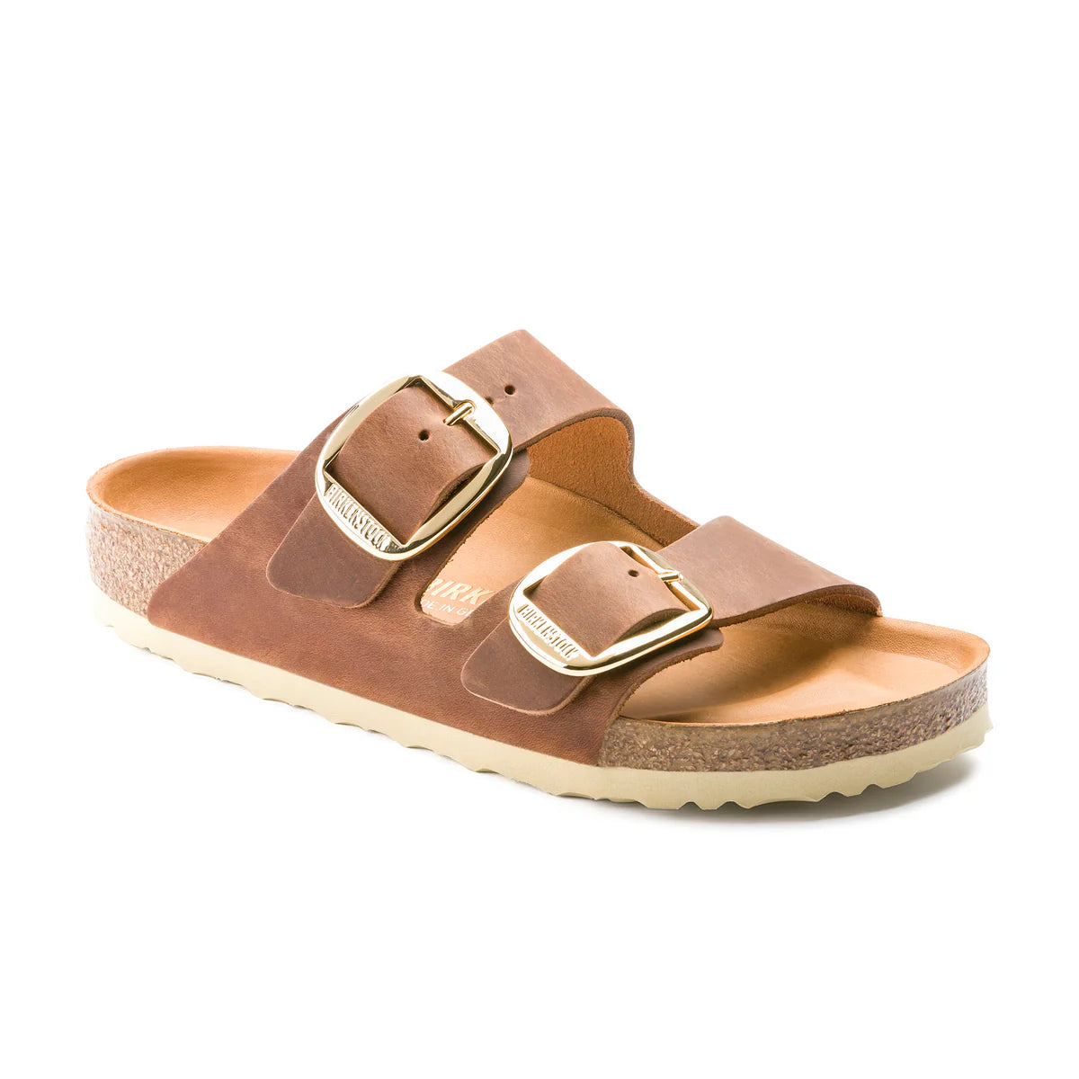 Birkenstock Arizona Big Buckle Cognac Oiled Leather Regular