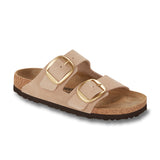 Birkenstock Arizona Big Buckle Sandcastle Nubuck Leather Regular