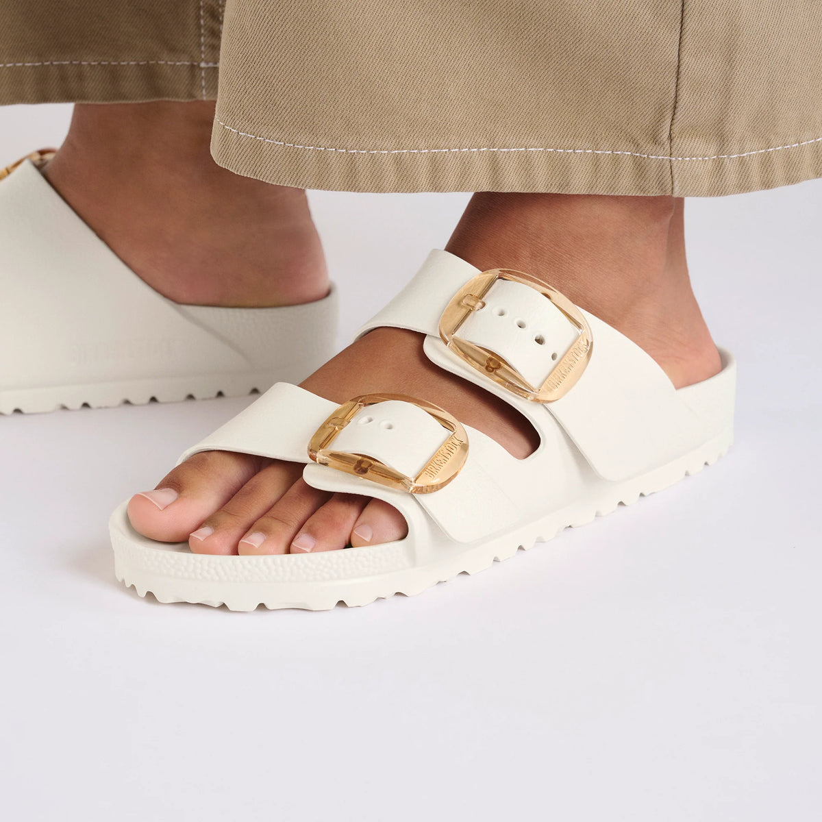 Birkenstock Arizona Big Buckle EVA Eggshell Narrow