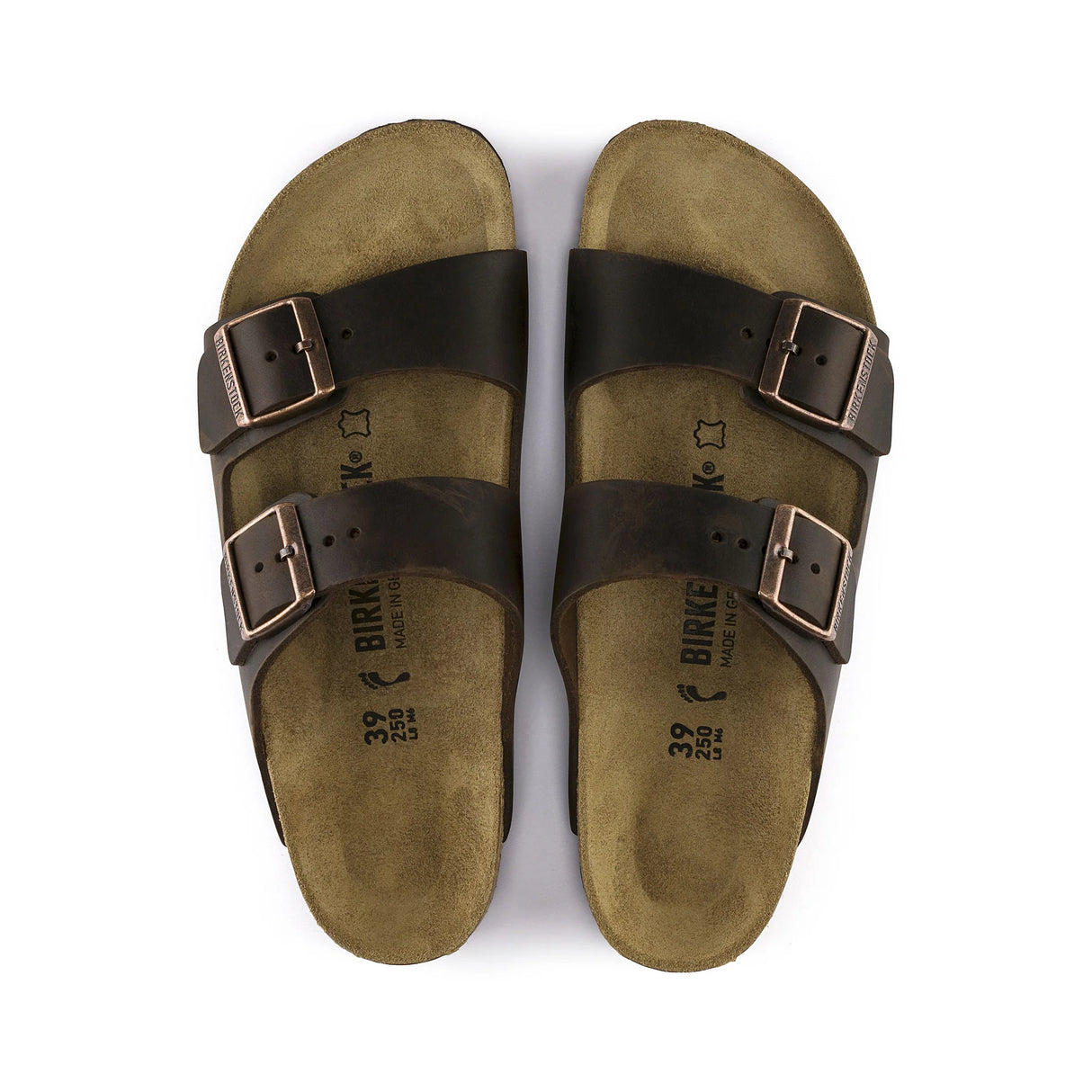 Birkenstock Arizona Habana Oiled Leather Regular