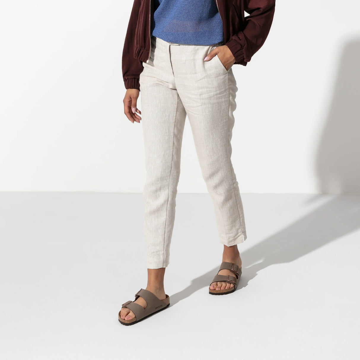 Birkenstock Arizona Mocca BirkiBuc Regular