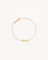 18k Gold Vermeil I Am Protected Bracelet
