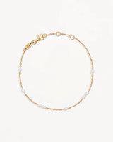 18k Gold Vermeil Serene Dreams Pearl Bracelet
