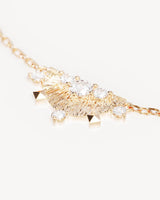 18k Gold Vermeil Lotus Rain Bracelet