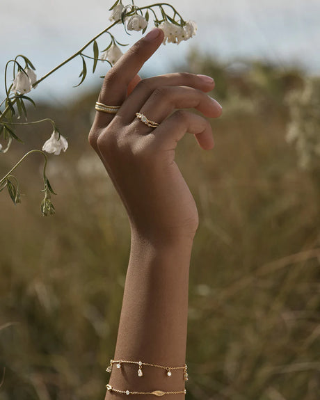 18k Gold Vermeil Begin Again Bracelet