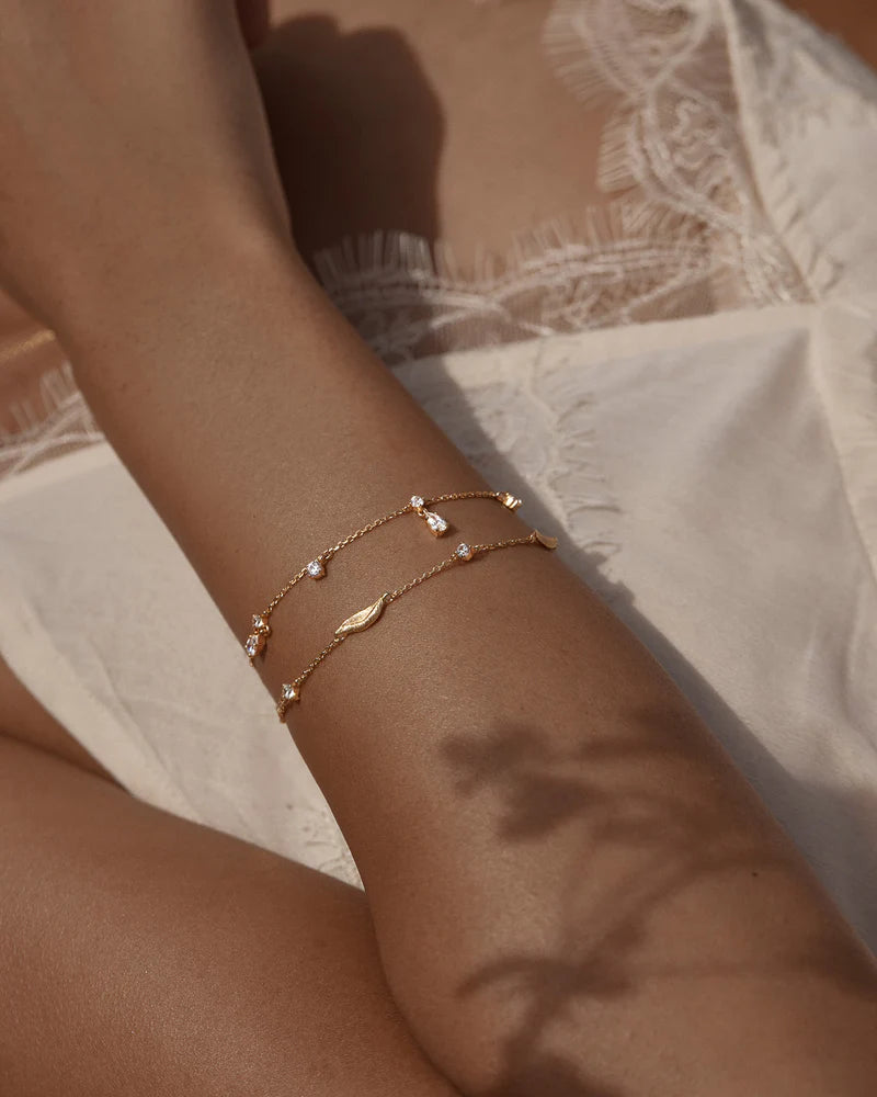 18k Gold Vermeil Begin Again Bracelet