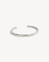 Sterling Silver Hope and Protection Cuff