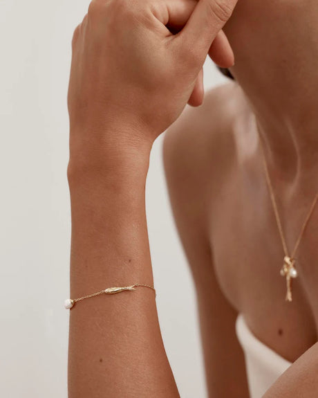 18k Gold Vermeil Wishing Bracelet