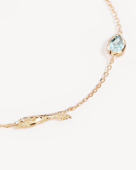 18k Gold Vermeil Wishing Bracelet