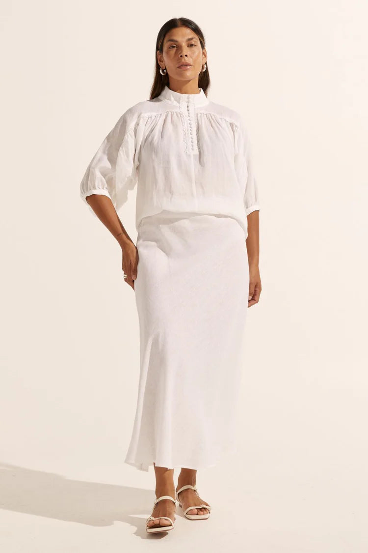 Blend Skirt | Porcelain