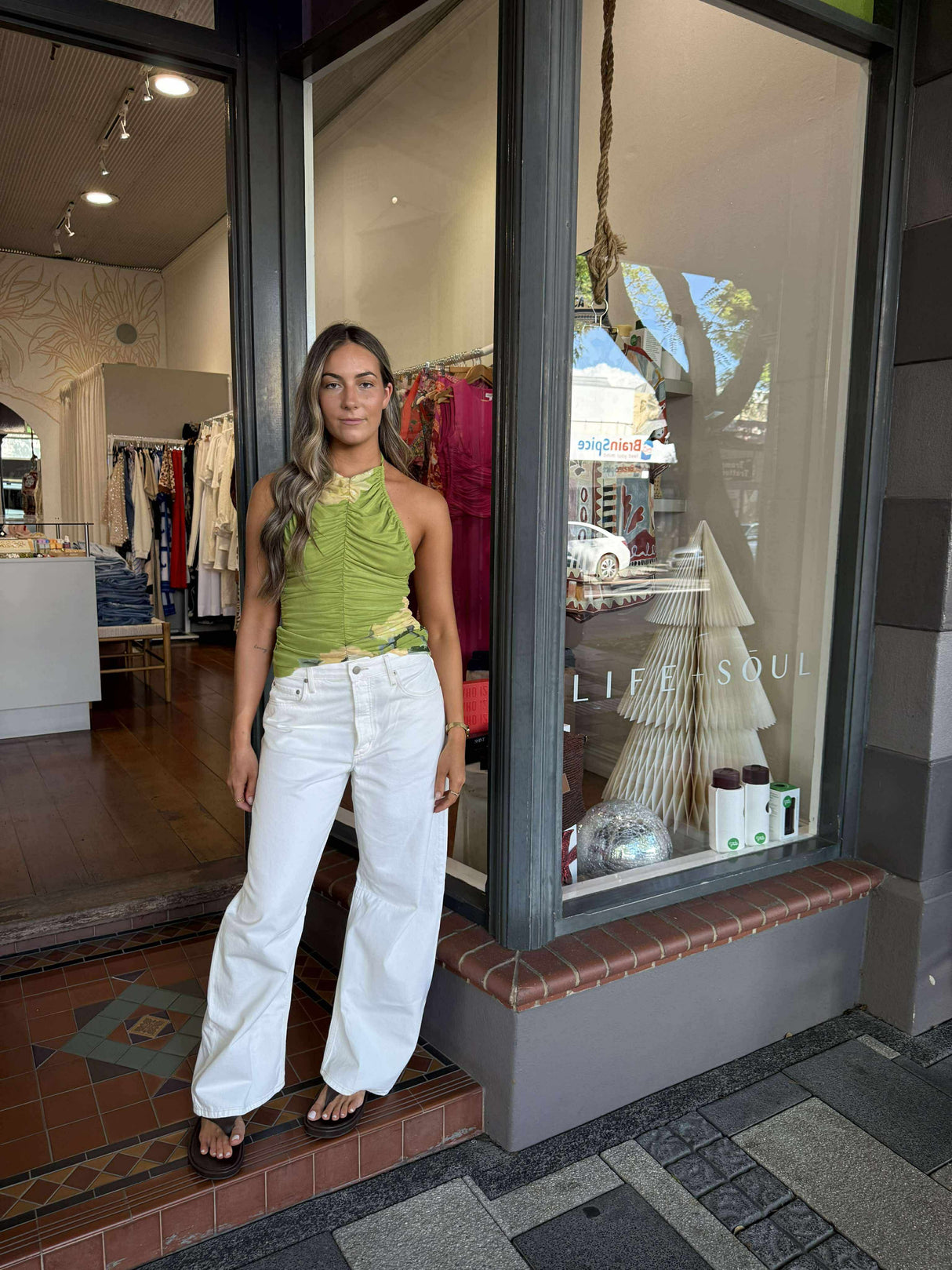 Citrina Halter Top | Aniya