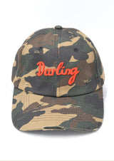 Distressed Camo Darling Cap