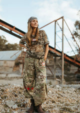 Camo Jersey Track Pants