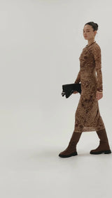 Serpent Mesh Dress | Print