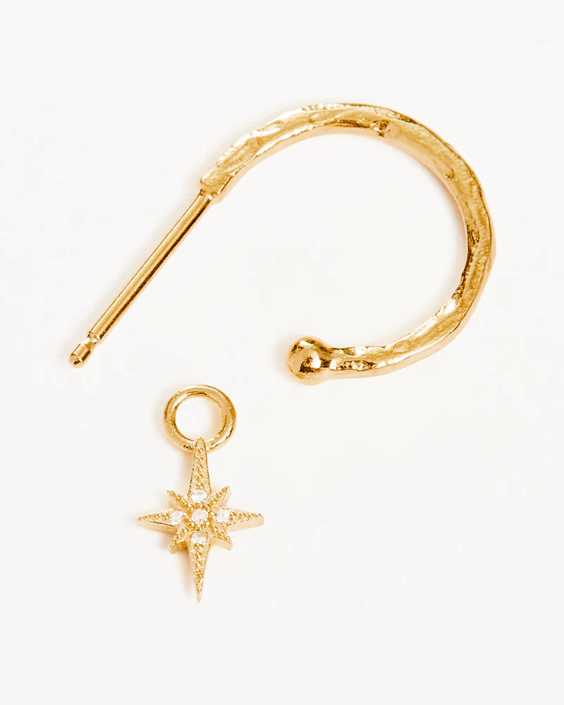 18k Gold Vermeil Starlight Hoops