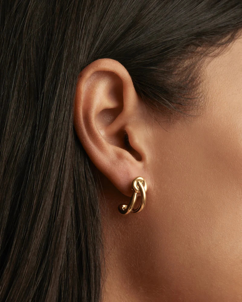 18K Gold Plated Always With You Earrings