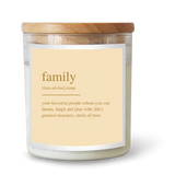 Goldie Dictionary Soul Candle - Family | Byron Bay