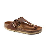 Birkenstock Gizeh Big Buckle Cognac Oiled Leather Regular