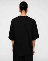 Larissa Logo Tee | Black