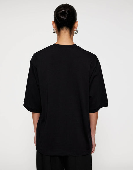 Larissa Logo Tee | Black