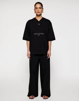Larissa Logo Tee | Black