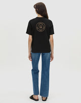 Westley Relaxed Printed Tee | Black