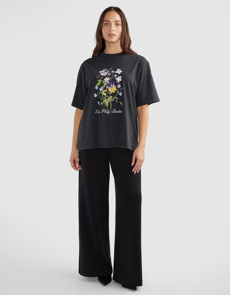 Botanic Tee | Vintage Black