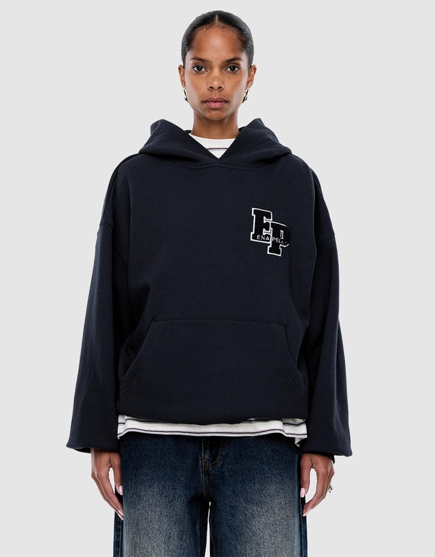 Cassie Oversized Hoodie | Washed Midnight