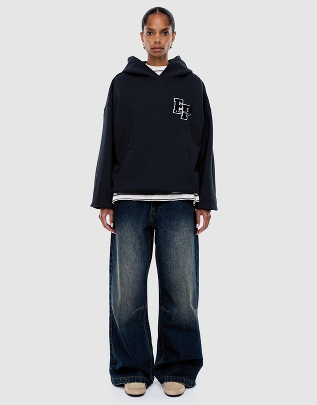 Cassie Oversized Hoodie | Washed Midnight