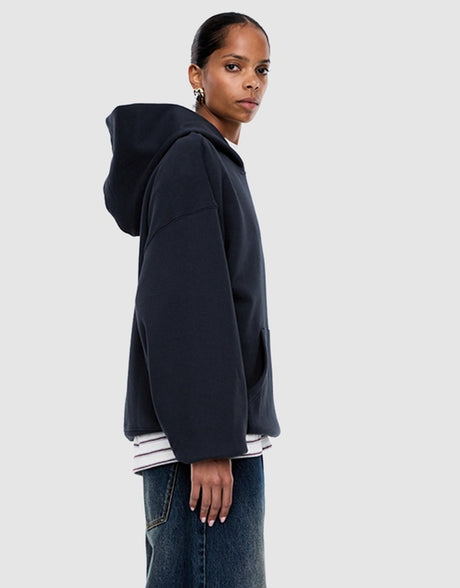 Cassie Oversized Hoodie | Washed Midnight