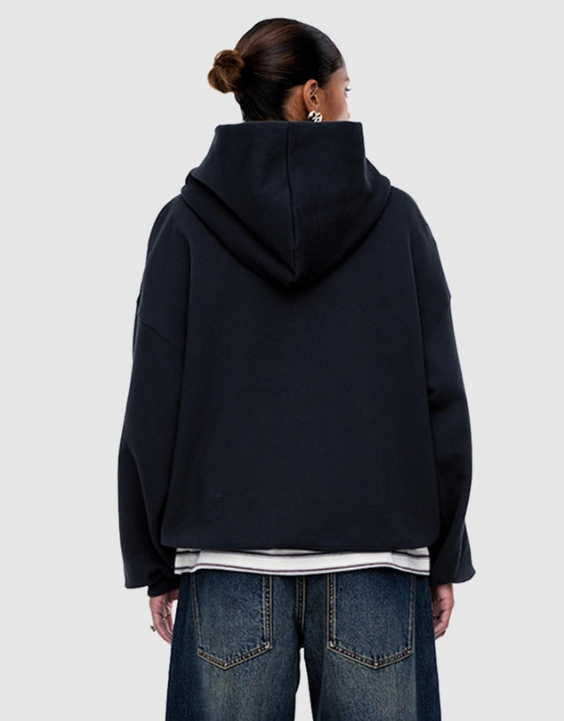 Cassie Oversized Hoodie | Washed Midnight