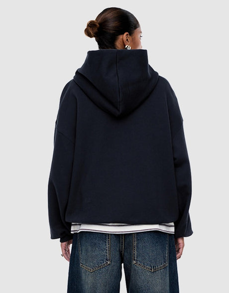 Cassie Oversized Hoodie | Washed Midnight