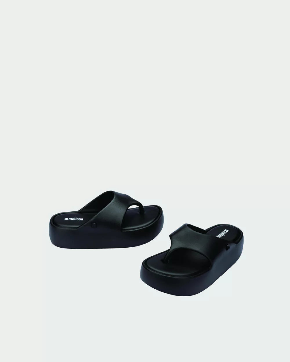 Melissa Free Platform Thong | Black