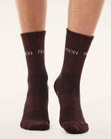 Signature Socks | Dark Plum