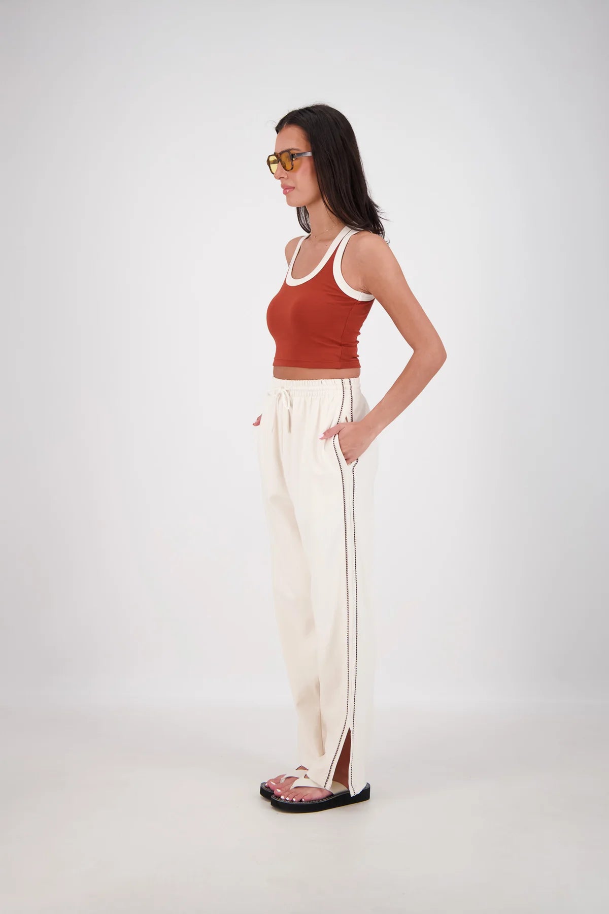 Manarola Track Pant | Oatmeal
