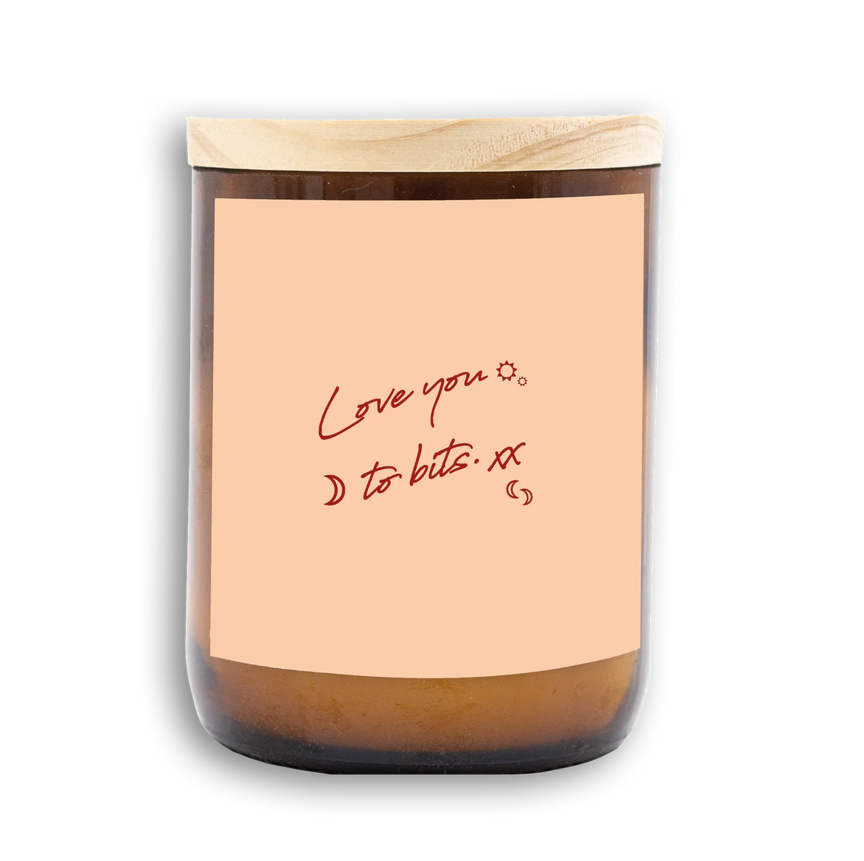 Happy Days Candle - Love you to Bits | Byron Bay