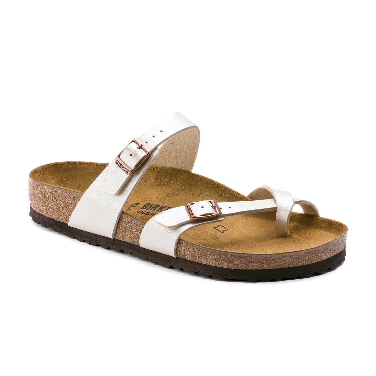 Birkenstock Mayari Graceful Pearl White Birko-Flor Regular