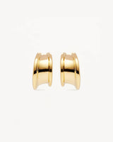 18k Gold Vermeil Muse Large Hoops